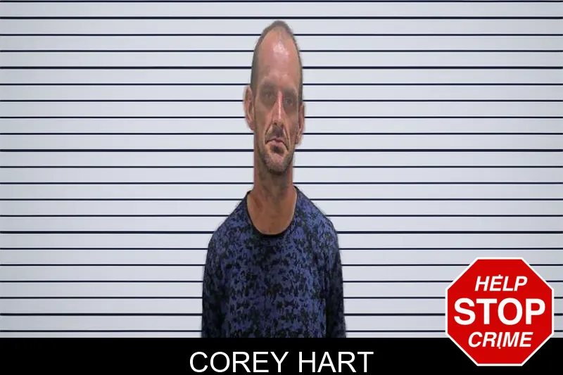 Corey Hart mugshot