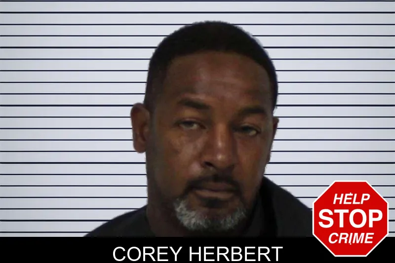 Corey Herbert mugshot