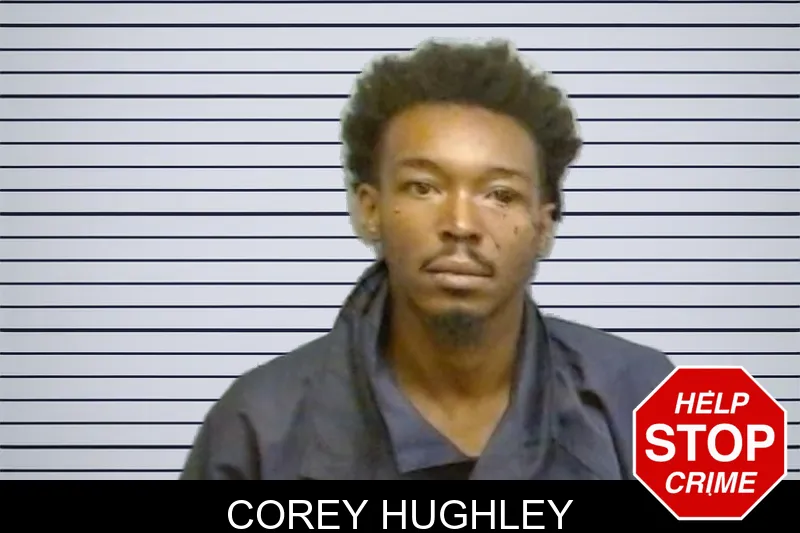 Corey Hughley mugshot