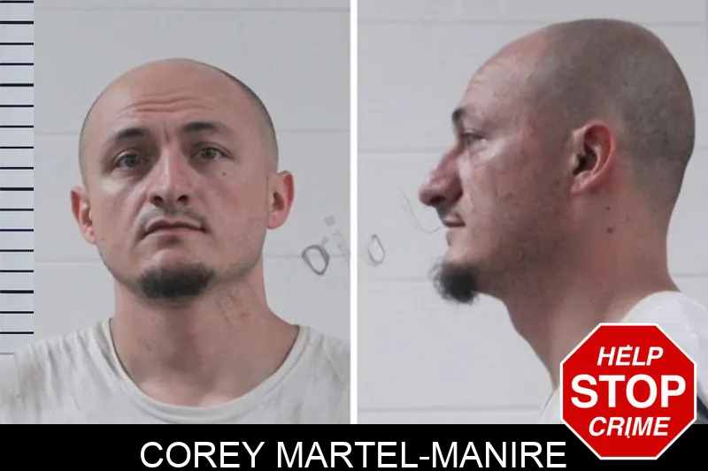 Corey Martel-Manire mugshot