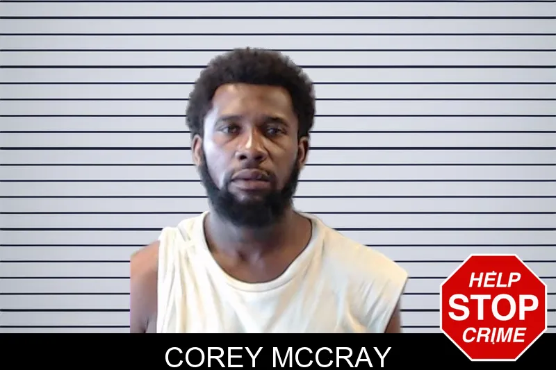 Corey McCray mugshot