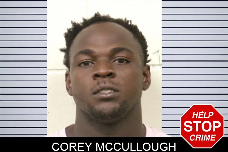 Corey McCullough mugshot