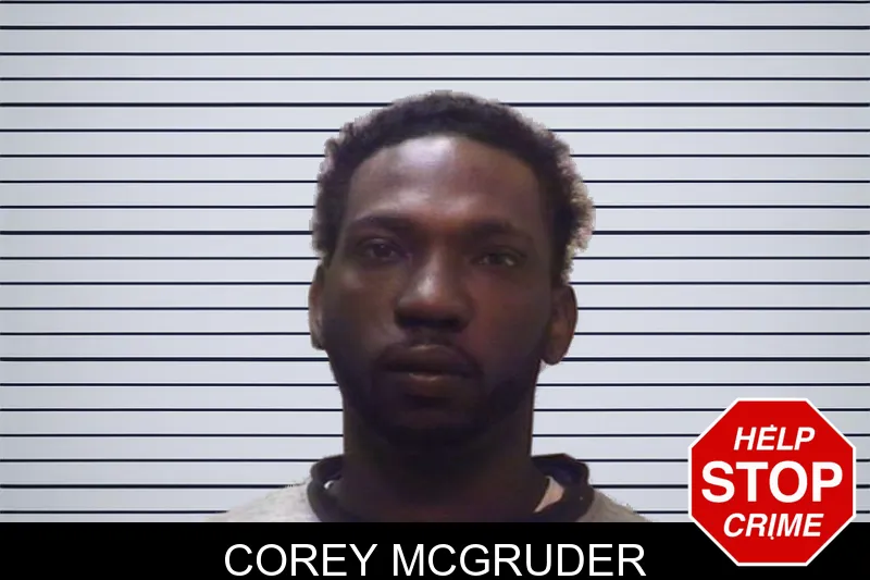 Corey McGruder mugshot