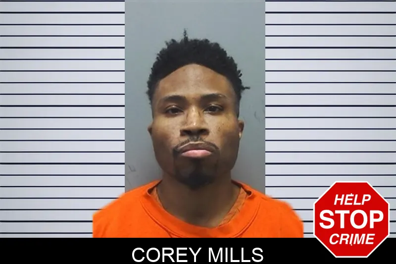 Corey Mills mugshot