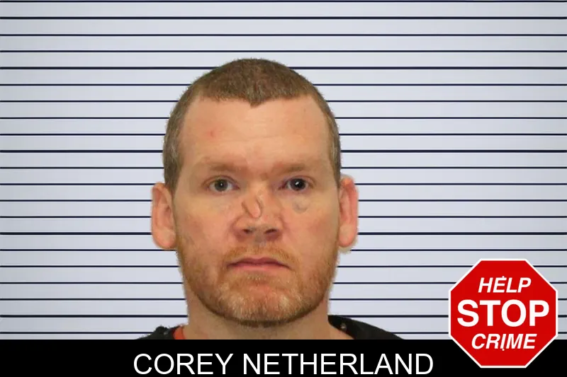 Corey Netherland mugshot