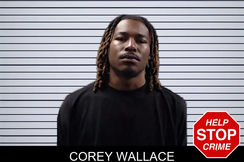 Corey Wallace mugshot