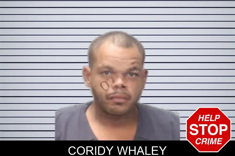 Coridy Whaley mugshot