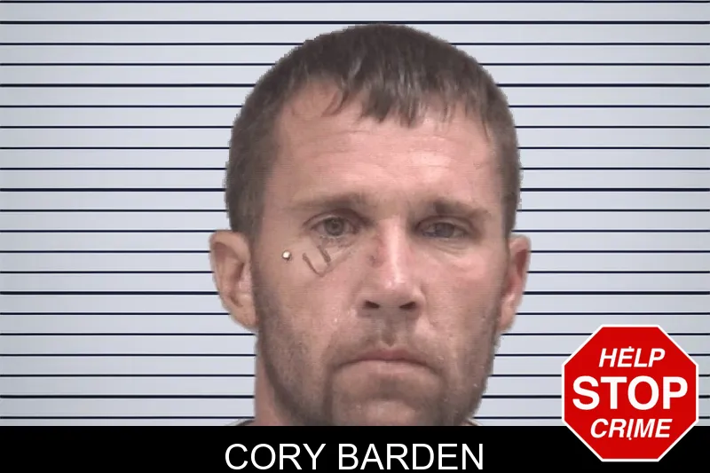 Cory Barden mugshot