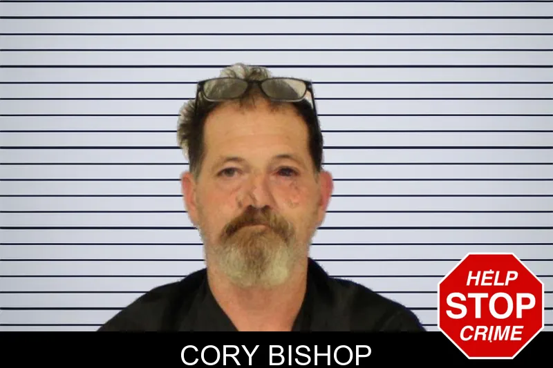 Cory Bishop mugshot