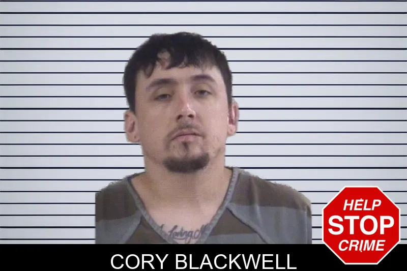 Cory Blackwell mugshot