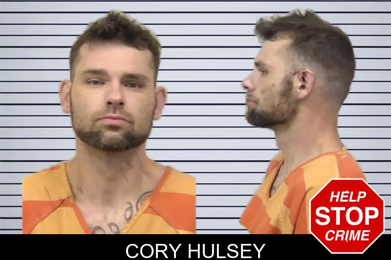 Cory Hulsey mugshot