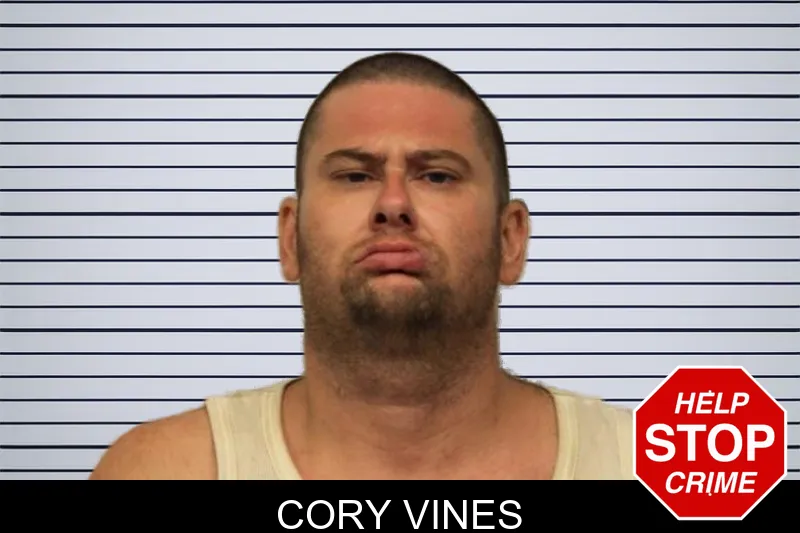Cory Vines mugshot