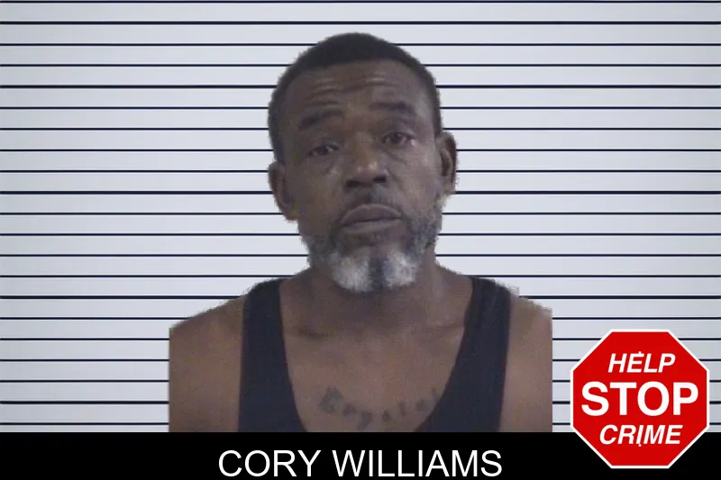 Cory Williams mugshot