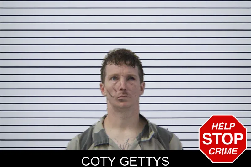 Coty Gettys mugshot – Stephens County , Georgia Coty Gettys mugshot