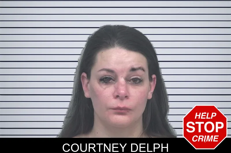 Courtney Delph mugshot