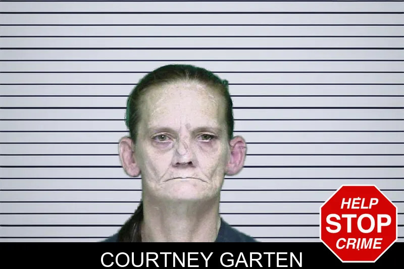 Courtney Garten mugshot
