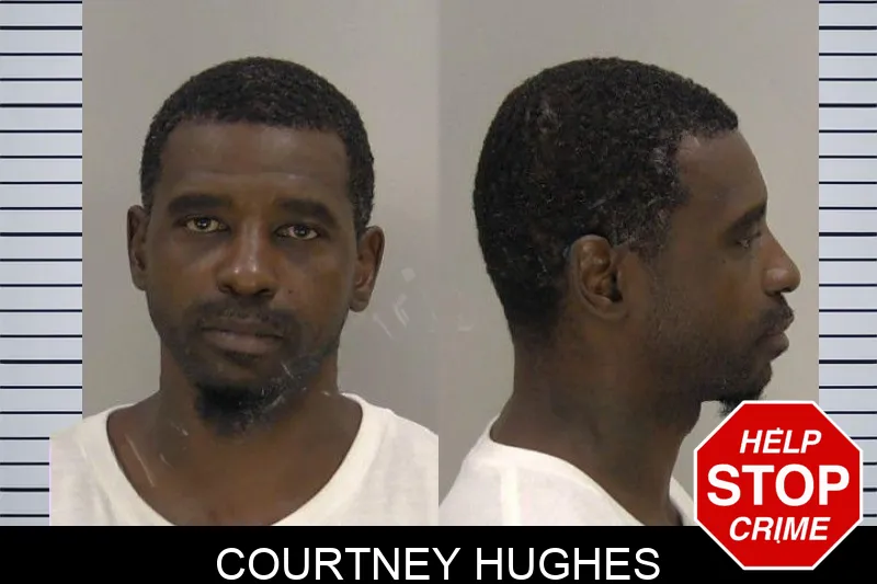 Courtney Hughes mugshot