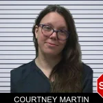 Courtney Martin mugshot