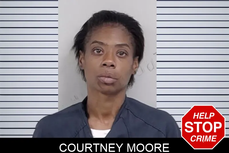 Courtney Moore mugshot