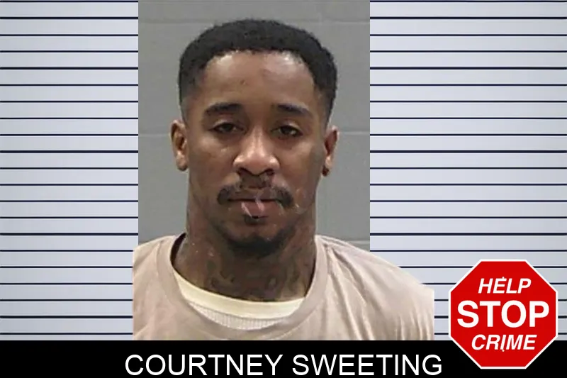 Courtney Sweeting mugshot