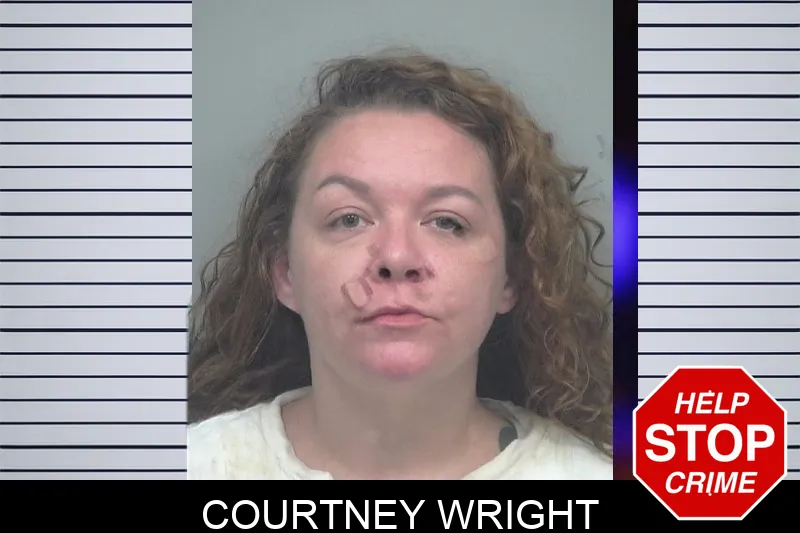 Courtney Wright mugshot