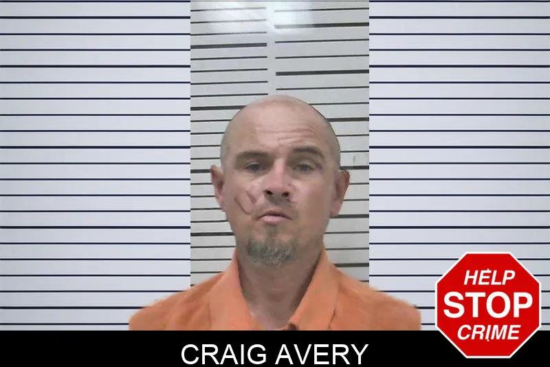 Craig Avery mugshot