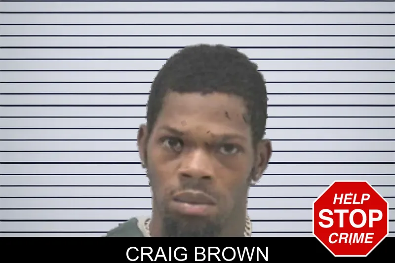 Craig Brown mugshot