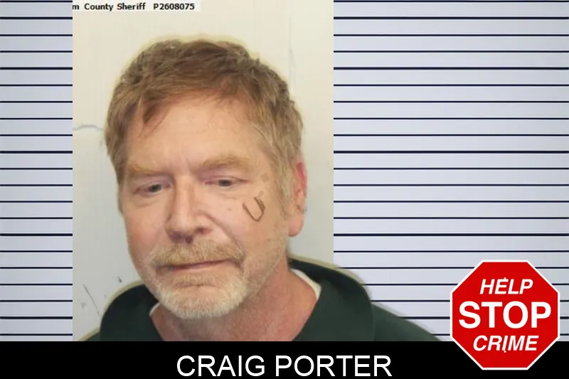 Craig Porter mugshot