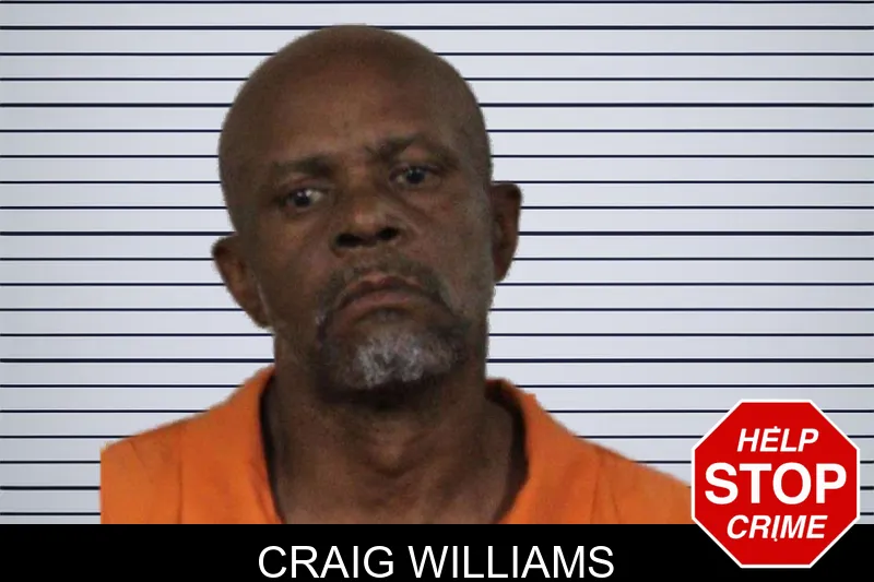 Craig Williams mugshot