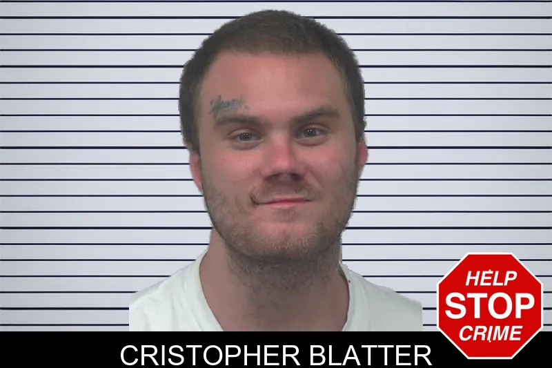Cristopher Blatter mugshot