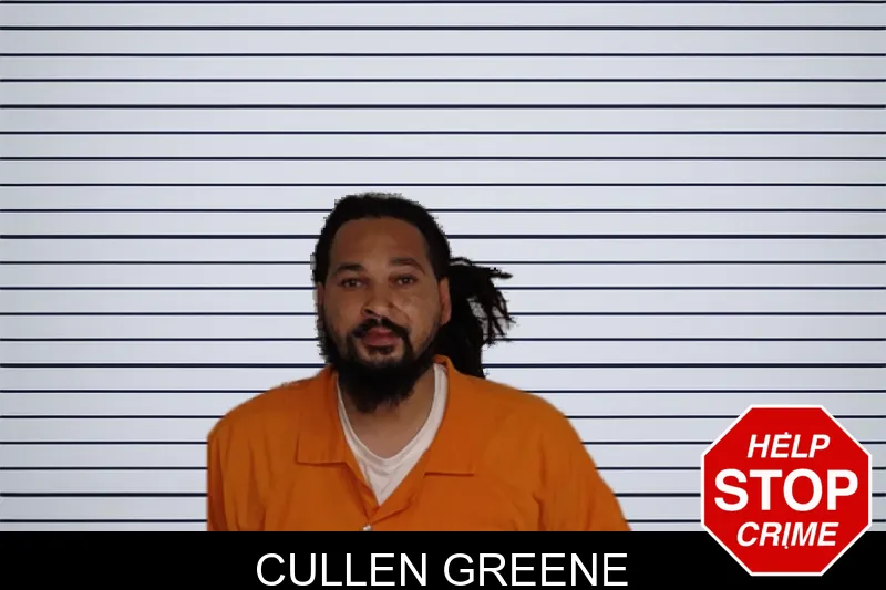 Cullen Greene mugshot