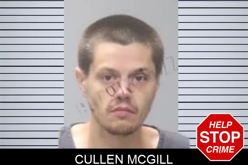 Cullen McGill mugshot