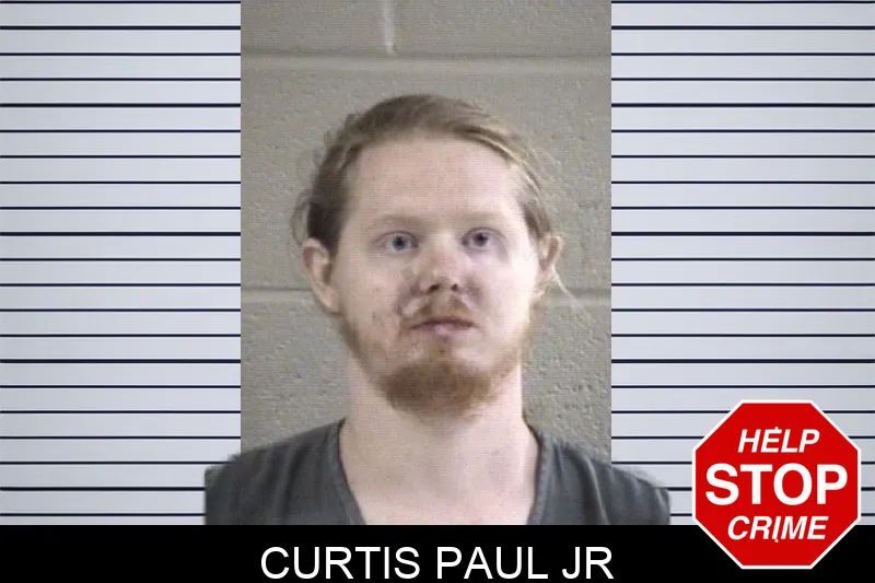 Curtis Paul Jr mugshot