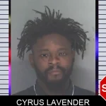 Cyrus Lavender mugshot
