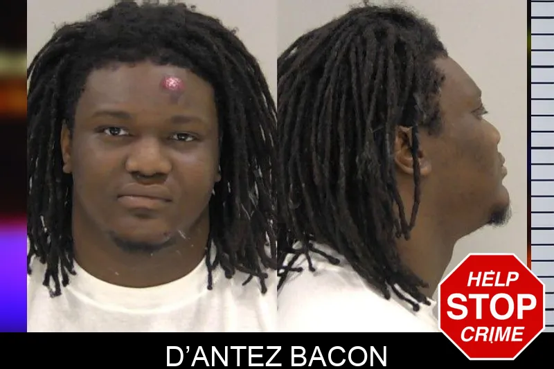 D’Antez Bacon mugshot