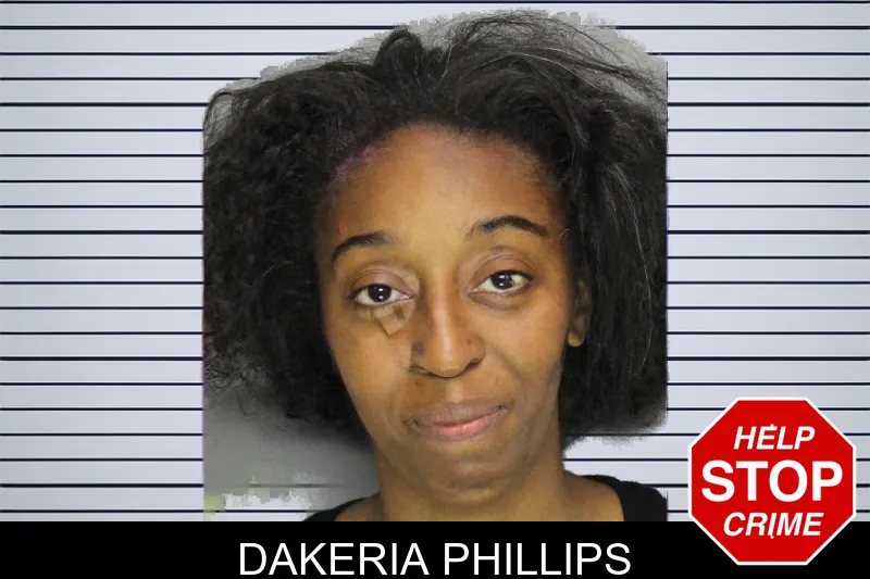 Dakeria Phillips mugshot – Cobb County , Georgia Dakeria Phillips mugshot