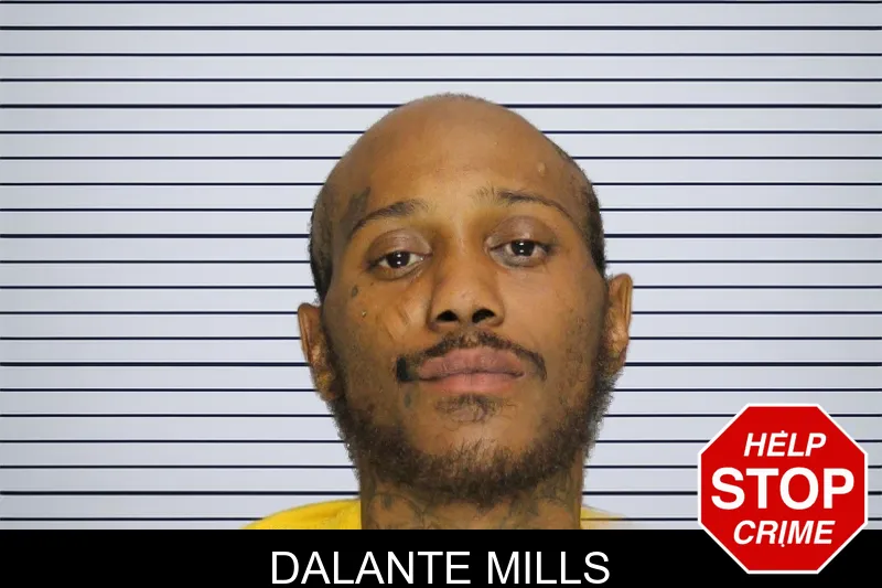 Dalante Mills mugshot