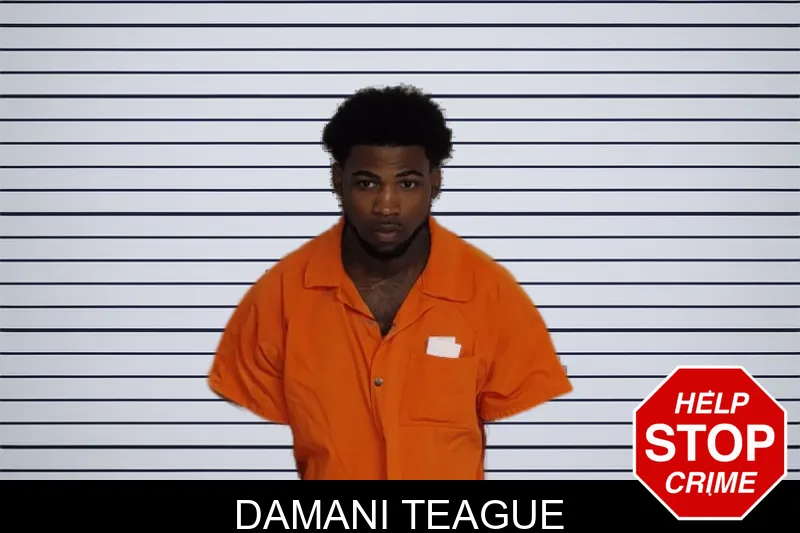 Damani Teague mugshot – Rockdale County , Georgia Damani Teague mugshot