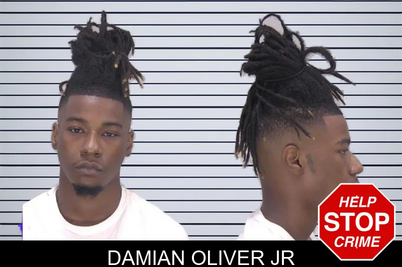 Damian Oliver Jr mugshot