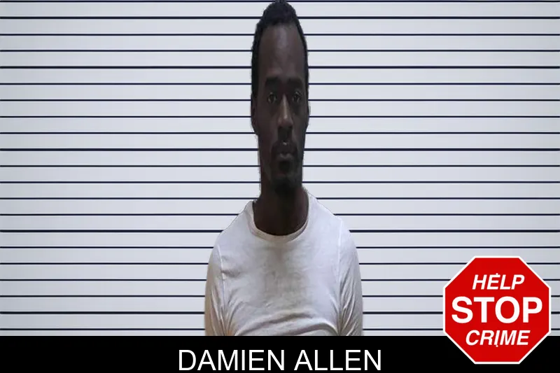 Damien Allen mugshot