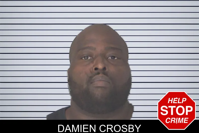 Damien Crosby mugshot