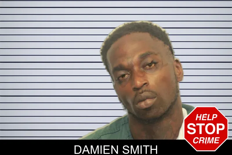 Damien Smith mugshot