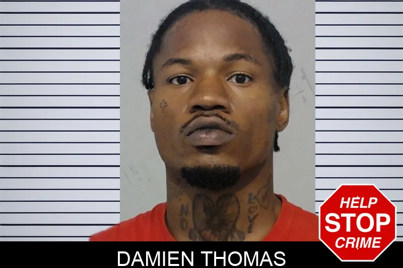 Damien Thomas mugshot
