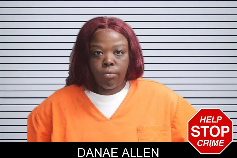Danae Allen mugshot