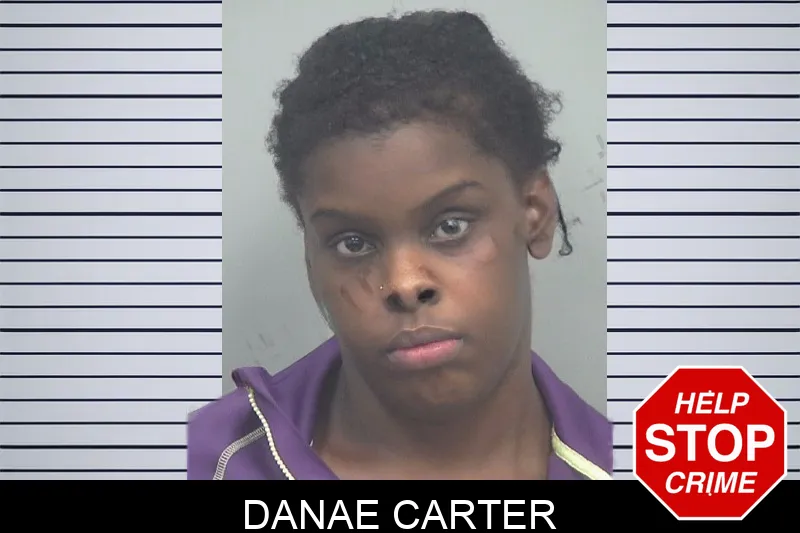 Danae Carter mugshot
