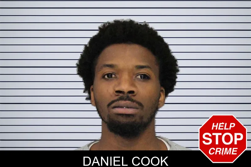 Daniel Cook mugshot