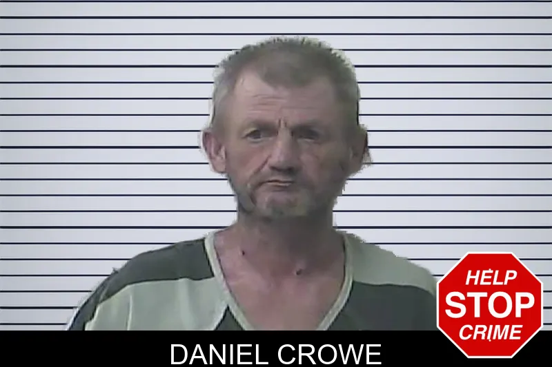 Daniel Crowe mugshot
