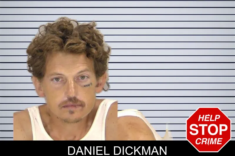 Daniel Dickman mugshot