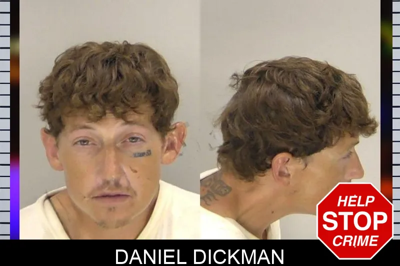 Daniel Dickman mugshot