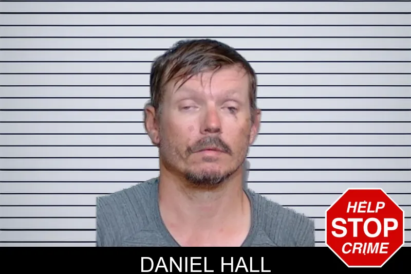 Daniel Hall mugshot
